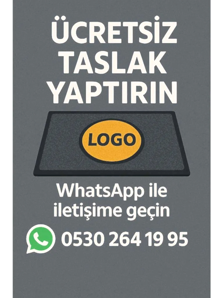 Firmalara Özel Logolu Paspas
