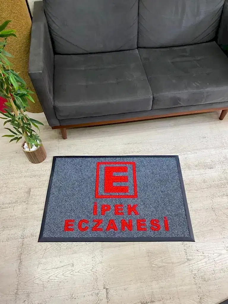 Eczanelere Özel Logolu Paspas
