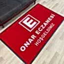 Eczanelere Özel Logolu Paspas